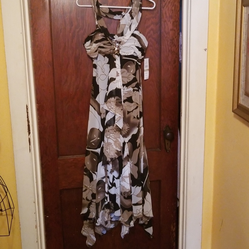 Chiffon Bandeau Dress size 12